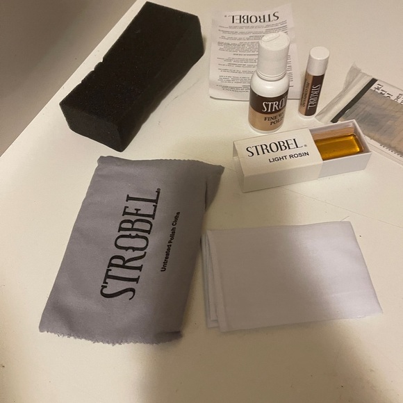 Violin kit including VIOLIN ROSIN wood polish straps and more - Picture 8 of 10